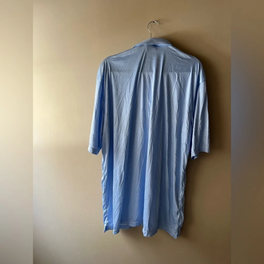 Collars & Co Men's Light Blue Polo with Point Collar - Comfortable Everyday Wear - Picture 2 of 3